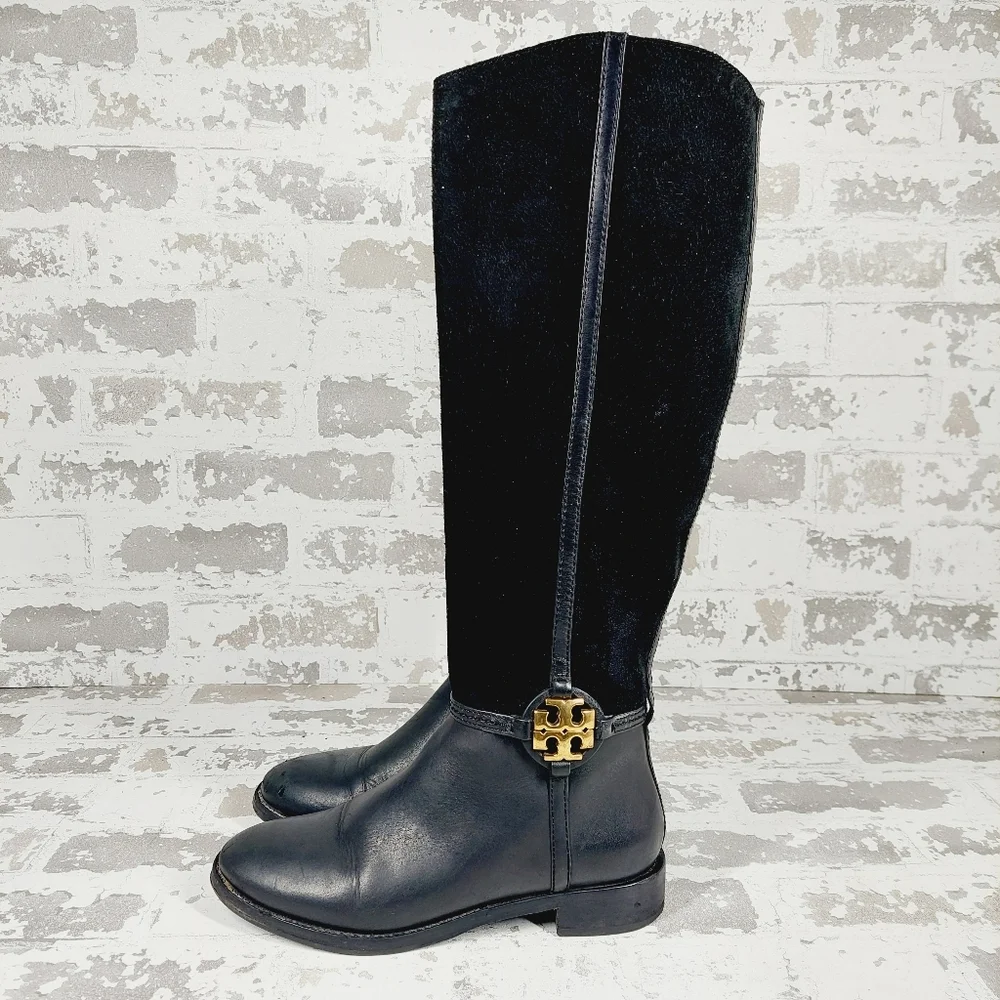 Tory Burch Black Winter‎ & Rain Boots
